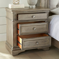 Highland Park Nightstand Waxed