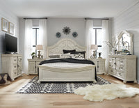 Magnussen Home Bronwyn Alabaster California King Shaped Panel Bed