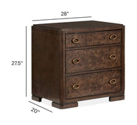 Magnussen Home Rowan Espresso King Upholstered Panel Bed With Nightstand