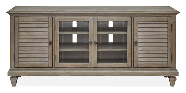 Magnussen Home Calistoga Dovetail Grey Console