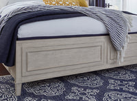 Magnussen Home Sheridan Limestone California King Panel Bed