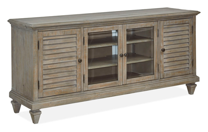 Magnussen Home Calistoga Dovetail Grey Console