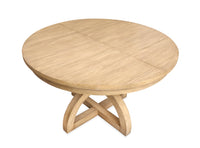 Magnussen Home Coventry Honey Maple Extendable 48" Round Dining Table With 4 Side Chairs And Buffet
