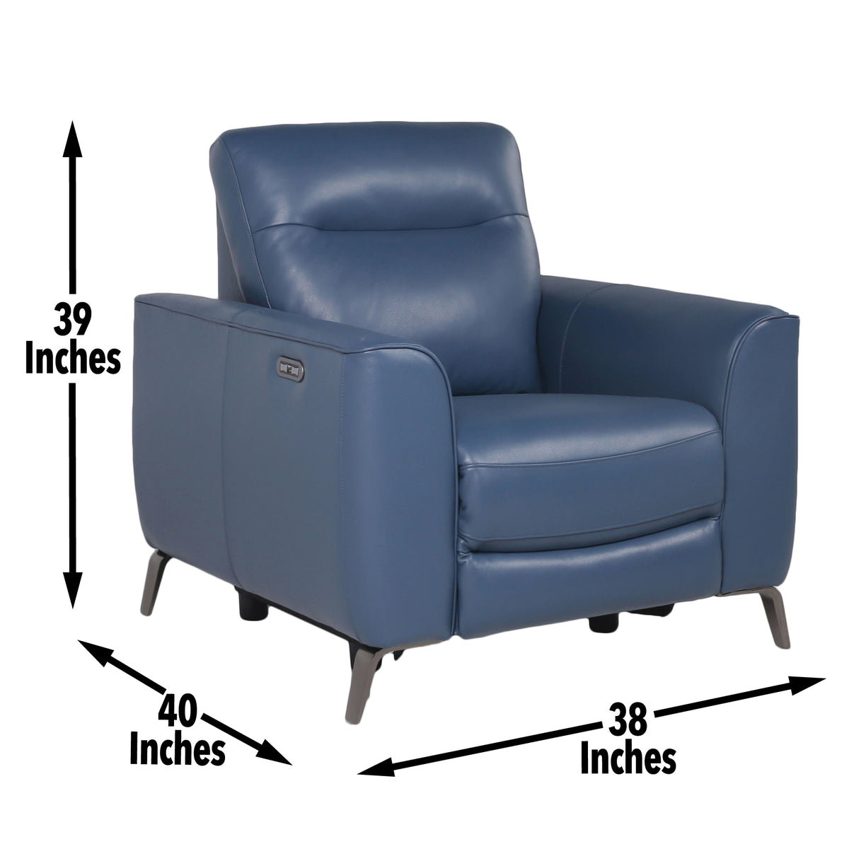 Sansa P/P Reclining Chair Ocean