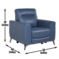 Sansa P/P Reclining Chair Ocean