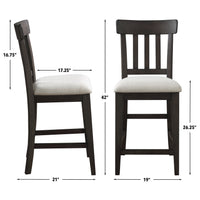 Napa 7pc Counter Height DiningSet - ECOM