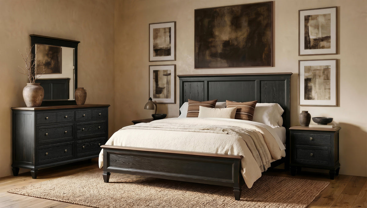 Magnussen Home Surrey Brown Drawer Nightstand