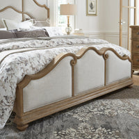 Pulaski Weston Hills Flax Seed Queen Upholstered Bed
