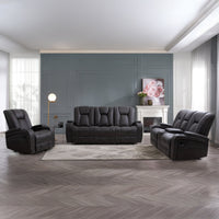 Marlow Charcoal Manual Recliner