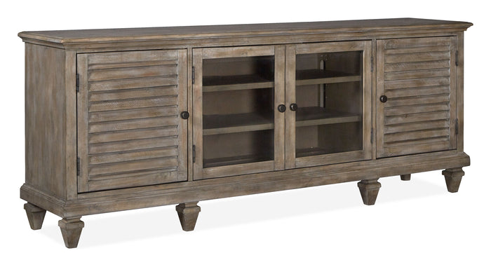 Magnussen Home Calistoga Dovetail Grey Large Console