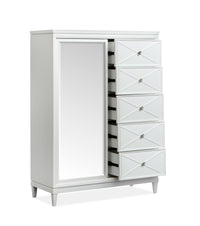 Magnussen Home Springhouse Whisper White Door Chest