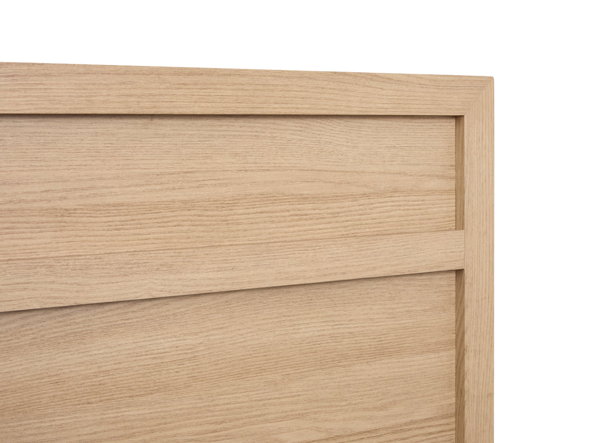 Magnussen Home Merrifield Sandstone Beige King Panel Storage Bed With Nightstand