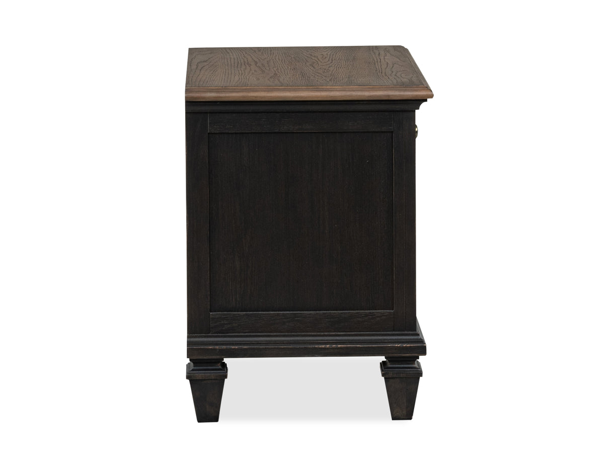 Magnussen Home Surrey Brown Drawer Nightstand