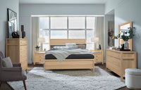 Magnussen Home Merrifield Sandstone Beige Queen Panel Bed