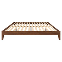 Nix Solid Wood King Platform Bed, Natural