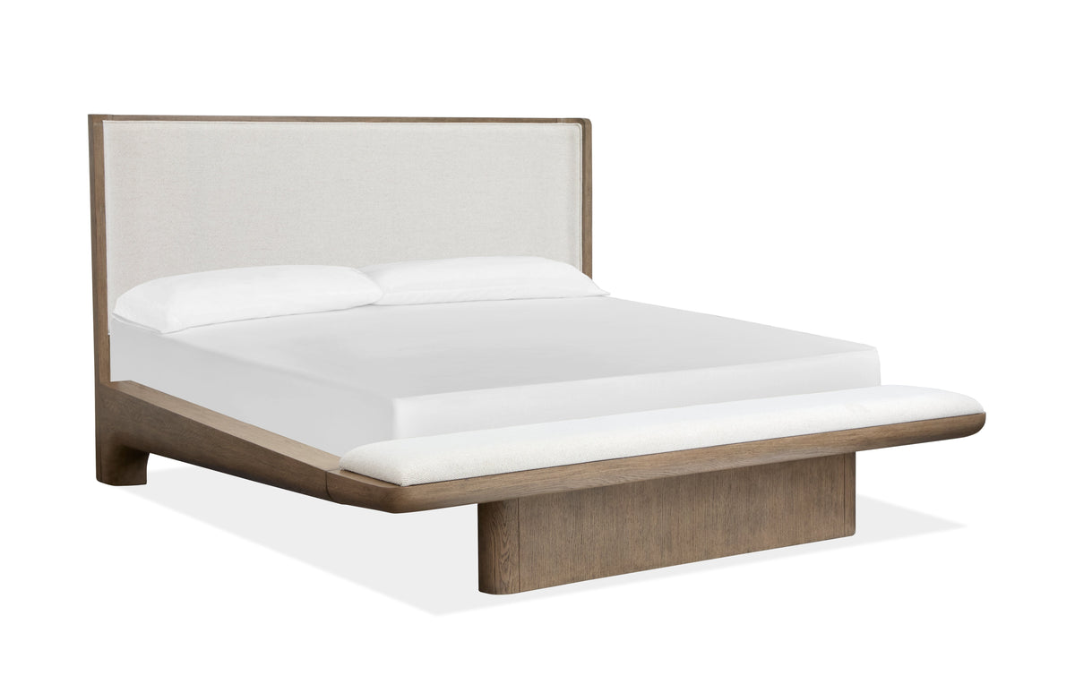 Magnussen Home Thorne Amber Brown Queen/King Rails