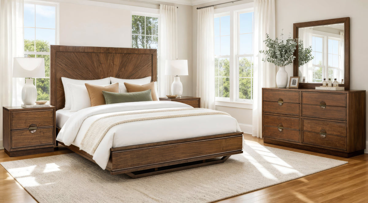 Magnussen Home Selena Brown Drawer Nightstand