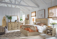 Salt Life Home Sunset Cove Sanibel Brown Queen Panel Bed