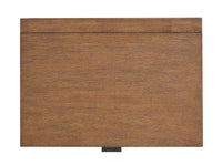 Magnussen Home Callisto Bourbon Brown Queen Upholstered Panel Bed With 2 Nightstands