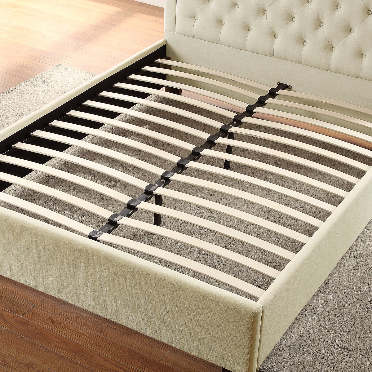 Isadora King Bed WhiteALL E-COMMERCE