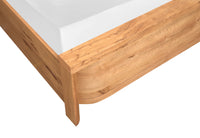 Magnussen Home Laramie Honey Wheat King Panel Bed