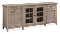 Magnussen Home Paxton Place Dovetail Grey 80" Console