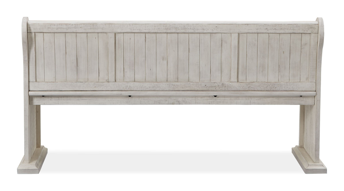 Magnussen Home Bronwyn Alabaster Bench