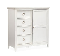 Magnussen Home Juniper Hill Whisper White Door Chest