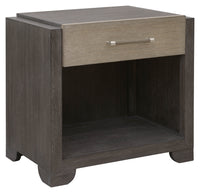 Pulaski Anderson Park Moose Trail And Frontier Brown Open Nightstand