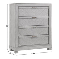Montana Chest, Gray
