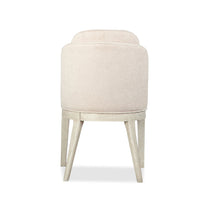 Magnussen Home Lorelei Misty Cloud Extendable 54" Round Dining Table With 2 Side Chairs And 2 Host Chairs