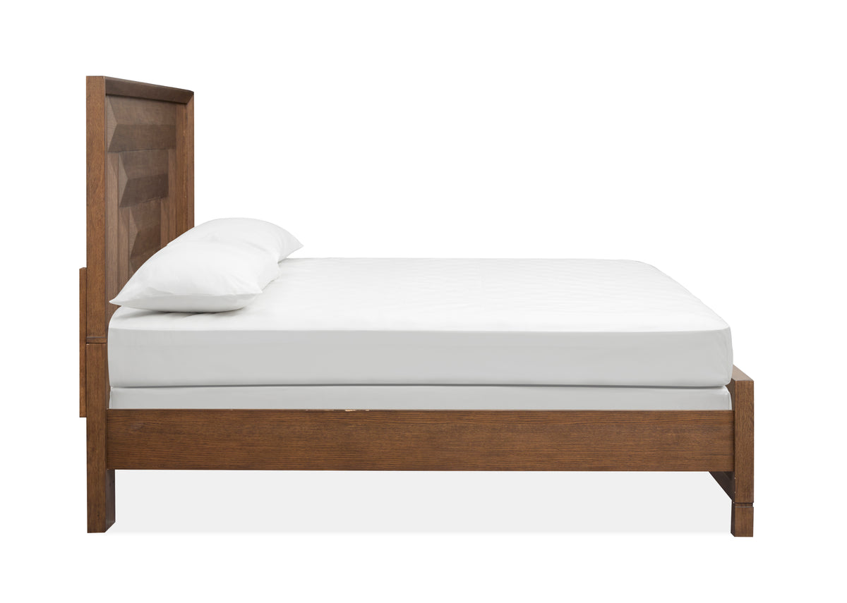 Magnussen Home Callisto Bourbon Brown California King Panel Bed