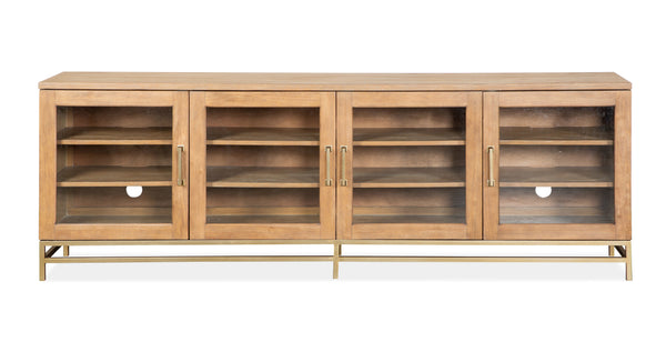 Magnussen Home Lindon Belgian Wheat Large Console