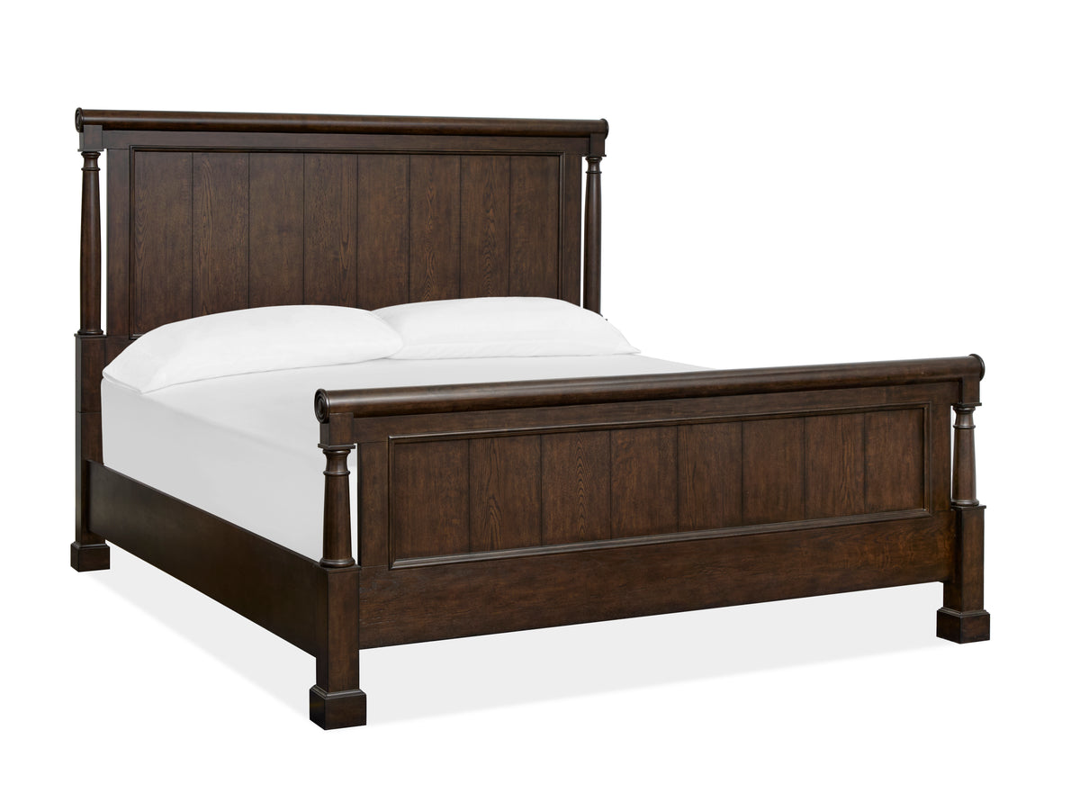 Magnussen Home Havenbrook Tobacco King Panel Headboard