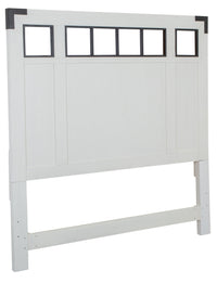 Magnussen Home Harper Springs Silo White Queen Panel Bed