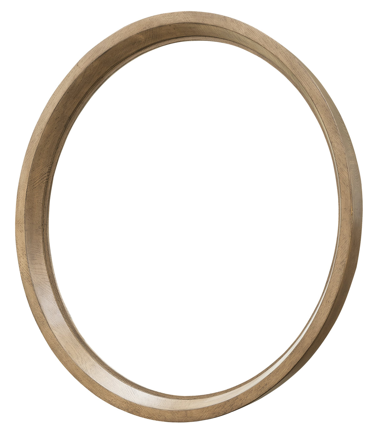 Pulaski Leeza Brown Round Mirror