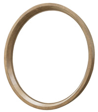 Pulaski Leeza Brown Round Mirror