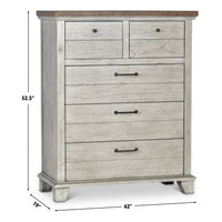 Bear Creek 6pc Queen Bed SetECOM