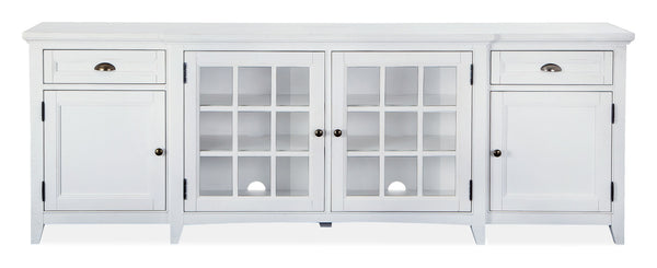 Magnussen Home Heron Cove Chalk White 90" Console