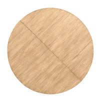 Magnussen Home Coventry Honey Maple Extendable 48" Round Dining Table With 4 Side Chairs And Buffet