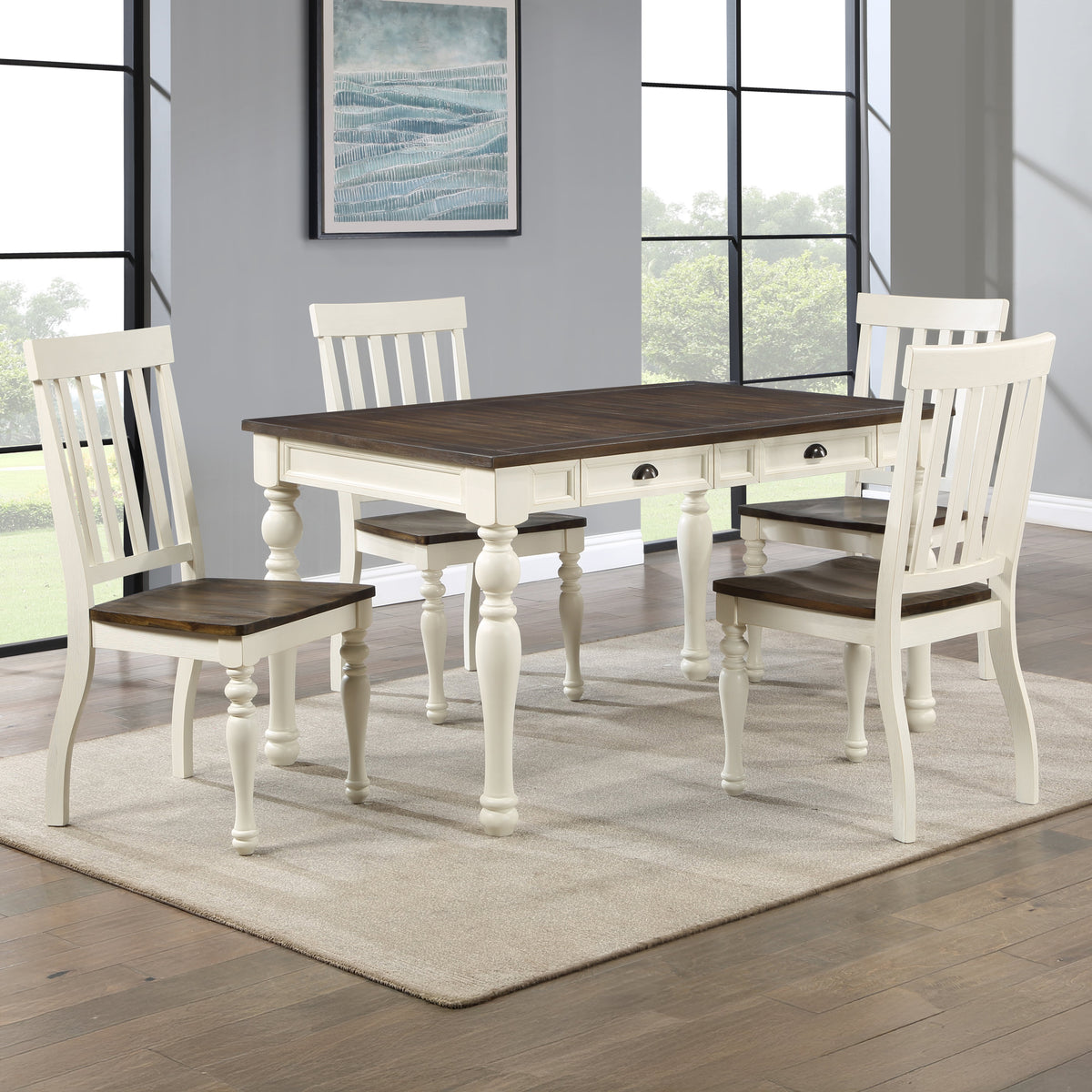 Joanna 5pc Set Two Tone