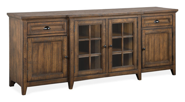 Magnussen Home Bay Creek Toasted Nutmeg 80" Console
