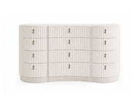 Pulaski Vivienne Whisper White Drawer Dresser