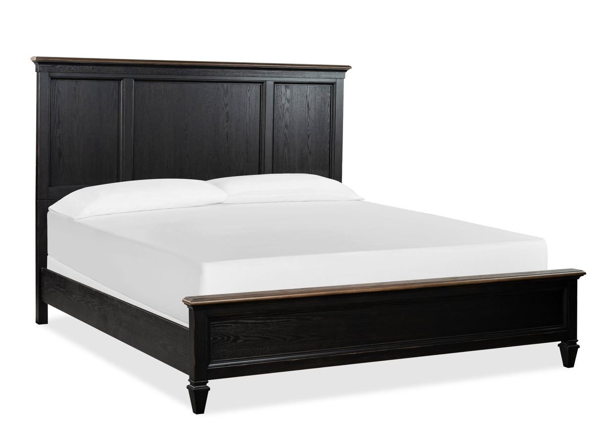 Magnussen Home Surrey Brown King Panel Headboard