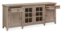Magnussen Home Paxton Place Dovetail Grey 80" Console