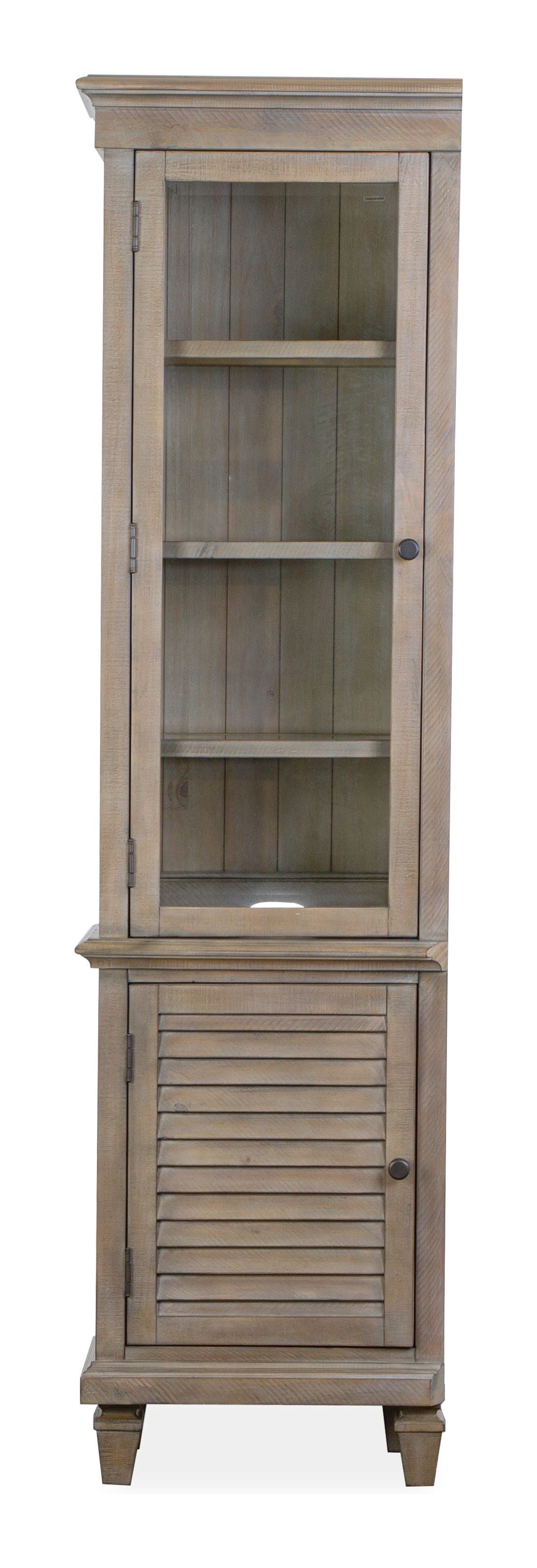 Magnussen Home Calistoga Dovetail Grey Left Pier