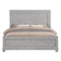 Montana Queen Bed, Gray