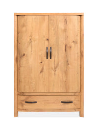 Magnussen Home Laramie Honey Wheat Armoire