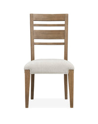 Magnussen Home Plum Creek Sierra Brown Rectangular Dining Table With 2 Benches And 2 Side Chairs
