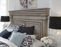 Pulaski Madison Ridge Heritage Taupe Queen Storage Bed With 2 Nightstands